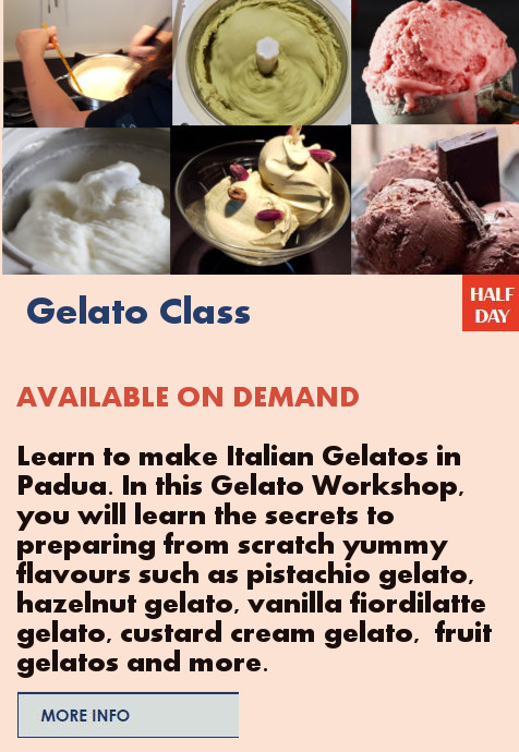 Gelato Classes in Italy